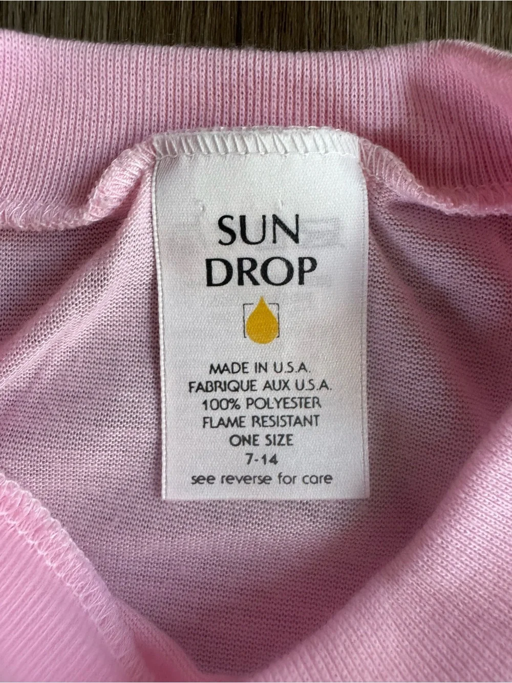 Vintage 90s Girls Sleeping Puppies Single Stitch Sleep Shirt - size 7-14